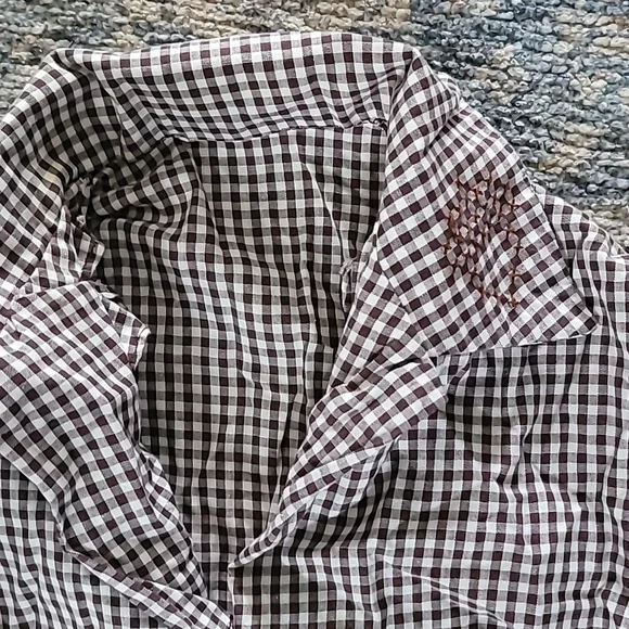 1950s Handmade Gingham Dress - Picture 6 of 16